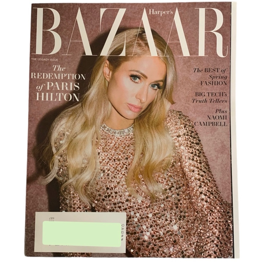 Harpers Bazaar Magazine March 2023 Paris Hilton Legacy Issue Spring Fashion